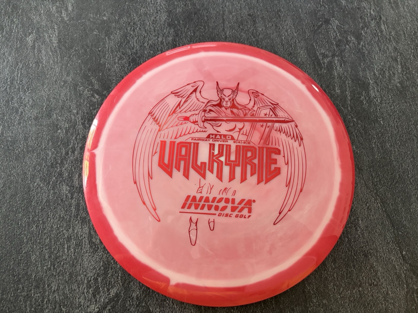 This month's prize disc, an Innova Halo Valkyrie